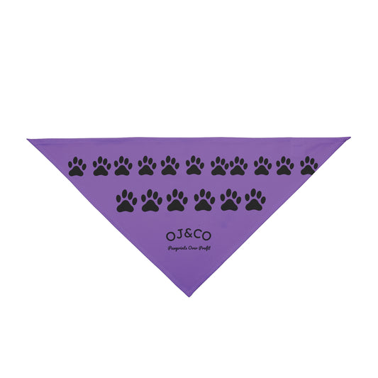 PawPrints Over Profit Pup Bandana