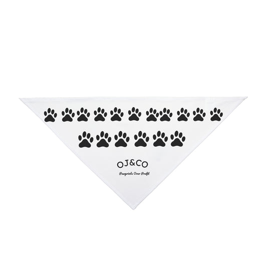 PawPrints Over Profit Pup Bandana